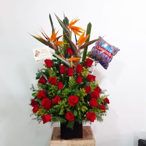 Arreglo Floral Capricho de amor-cumplea帽os