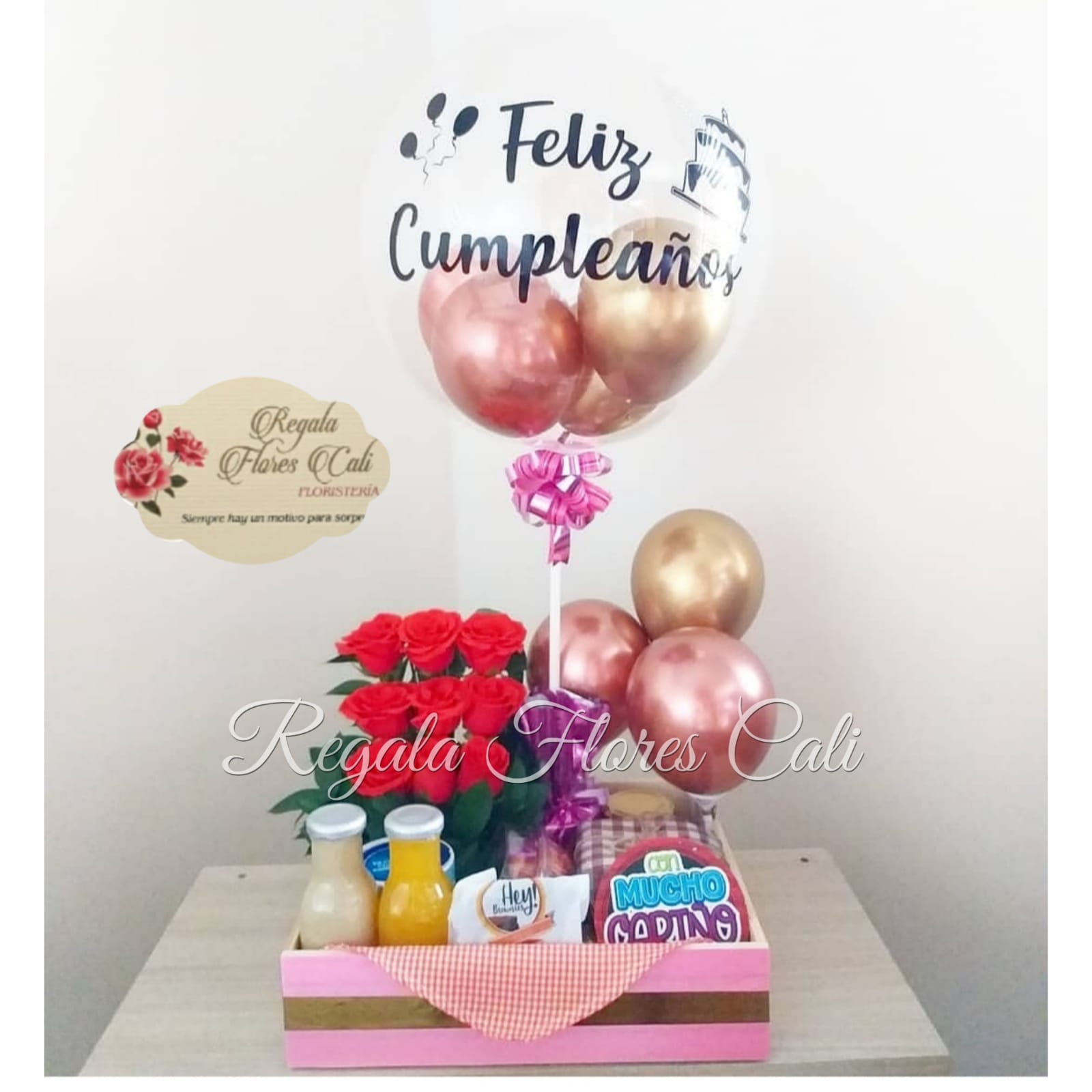 Desayuno Feliz Cumple - Regala Flores Cali Desayuno Feliz Cumple - Regala Flores Cali