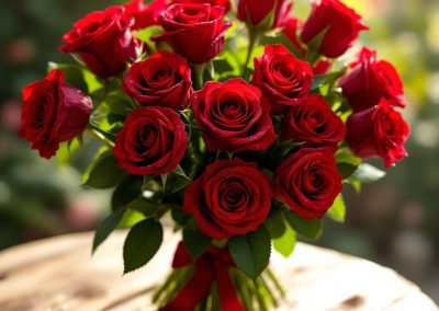 Rosas Rojas.